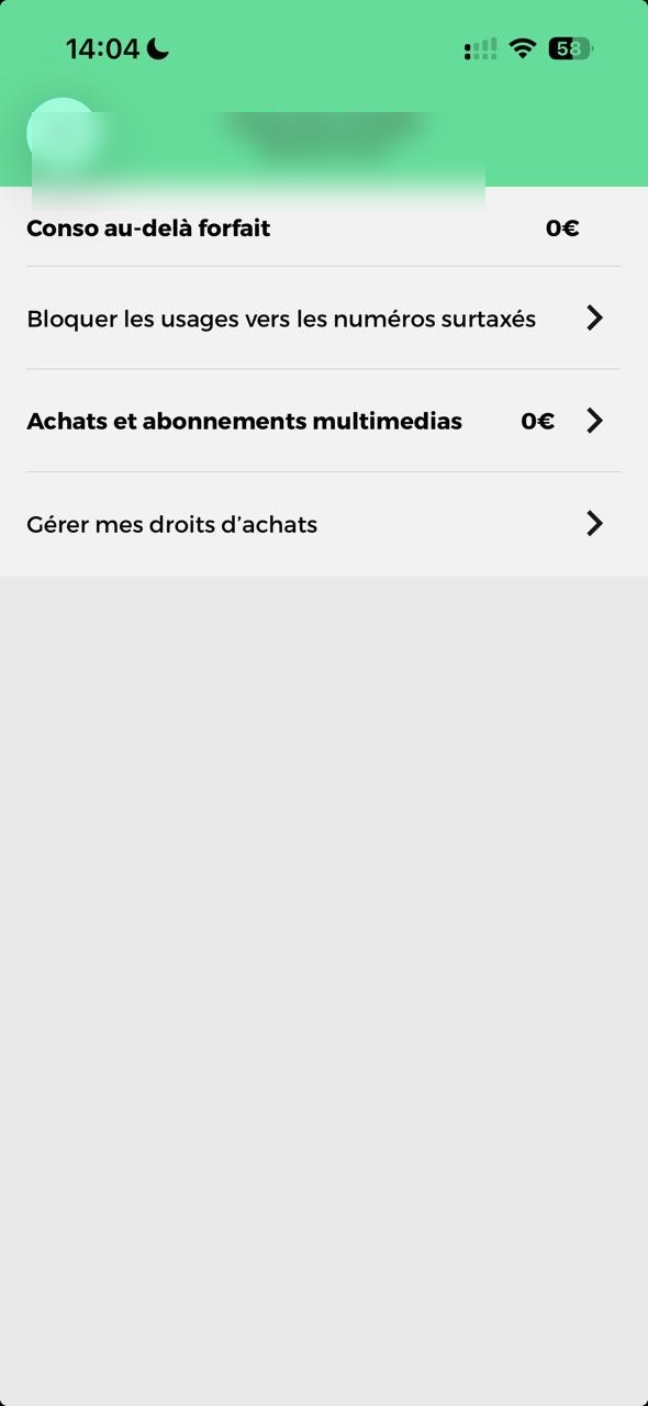 Étape 2 — Achats et abonnements multimédias