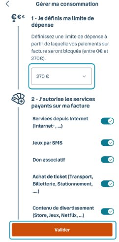 Étape 4 — Définir la limite et désactiver les services
